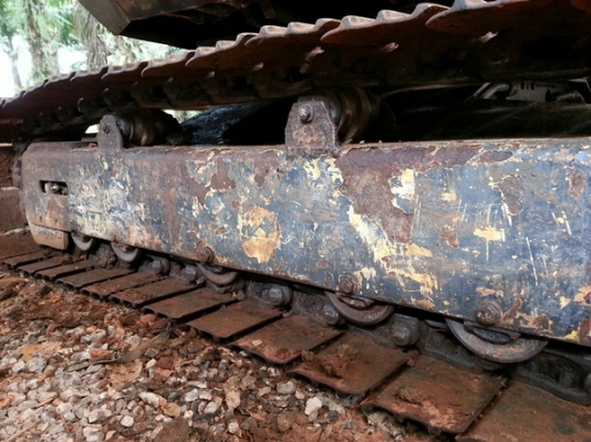 รถแบคโฮ KOMATSU PC 50UU มีหัวคลีบไม้และอ๋อยและบุ๋นกี๋แถมให้ พร้อมอะหลั่ย