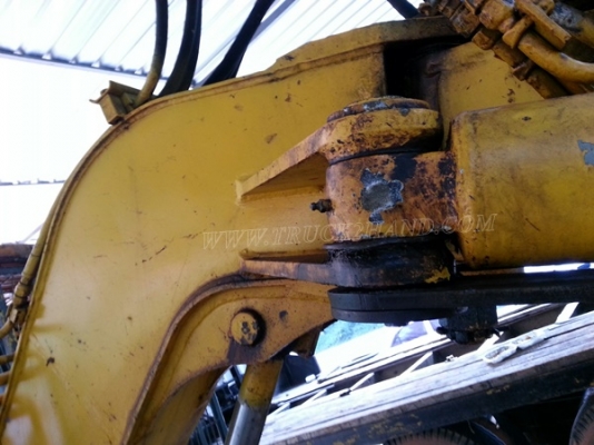 รถแบคโฮ KOMATSU PC 50UU มีหัวคลีบไม้และอ๋อยและบุ๋นกี๋แถมให้ พร้อมอะหลั่ย