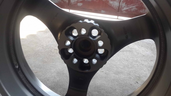 ล้อ RAYS แท้ C Ultar ลายกางเกงใน น้ำหนักเบา ขอบ 17 ใส่ 5 รู100 114 กว้าง 7 นิ้ว of 45 ฝา Rays อยู่ครบ