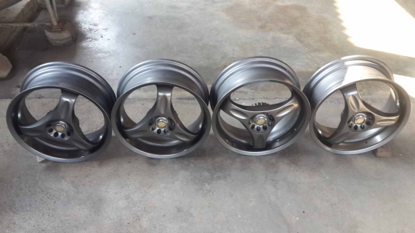 ล้อ RAYS แท้ C Ultar ลายกางเกงใน น้ำหนักเบา ขอบ 17 ใส่ 5 รู100 114 กว้าง 7 นิ้ว of 45 ฝา Rays อยู่ครบ