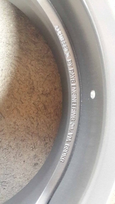 ล้อ RAYS แท้ C Ultar ลายกางเกงใน น้ำหนักเบา ขอบ 17 ใส่ 5 รู100 114 กว้าง 7 นิ้ว of 45 ฝา Rays อยู่ครบ