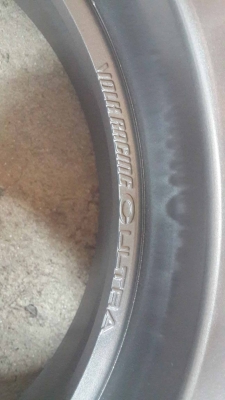 ล้อ RAYS แท้ C Ultar ลายกางเกงใน น้ำหนักเบา ขอบ 17 ใส่ 5 รู100 114 กว้าง 7 นิ้ว of 45 ฝา Rays อยู่ครบ