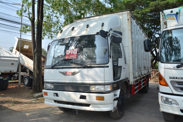 HINO FF3H 195 hp ตู้บรรทุกเปิด 10 บาน ยาว7.20 m