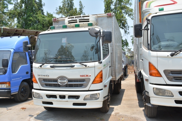 HINO MEGA FC9J 150 hp ตู้บรรทุกมีเครื่องทำความเย็น (NEO COOL) รถพร้อมใช้งาน