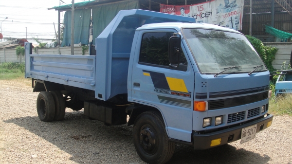 ISUZU NPR ดั๊ม5คิว เครื่อง4HD1เทอร์โบ135แรง เพาเวอร์ เอฟหน้า-หลัง เครื่ิองดี คัสฃีสวย ราคาถูก สัญญาฃื้อขาย บิลเครื่อง ไม่มีเล่ม