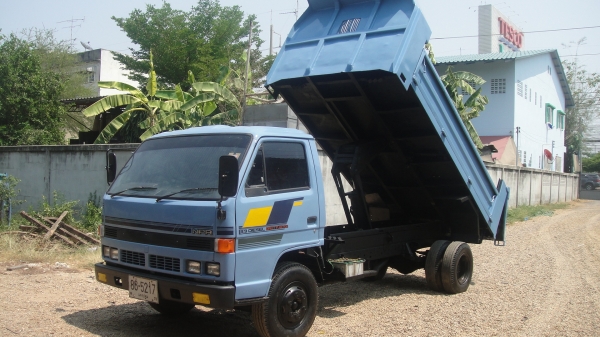 ISUZU NPR ดั๊ม5คิว เครื่อง4HD1เทอร์โบ135แรง เพาเวอร์ เอฟหน้า-หลัง เครื่ิองดี คัสฃีสวย ราคาถูก สัญญาฃื้อขาย บิลเครื่อง ไม่มีเล่ม