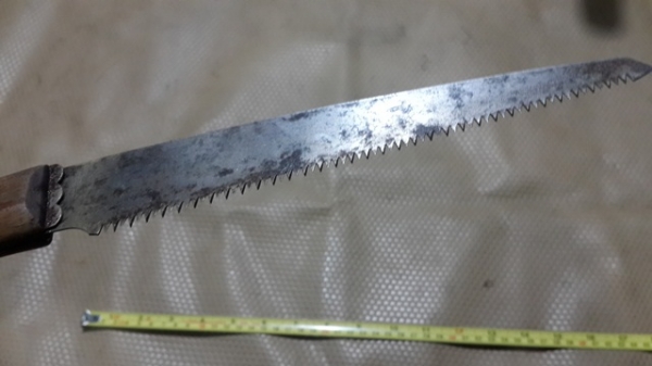 ลดต่ำกว่าทุนครับ!!!!ญี่ปุ่น เก่าเลื่อยพับstainless รวมส่งด้วยครับ