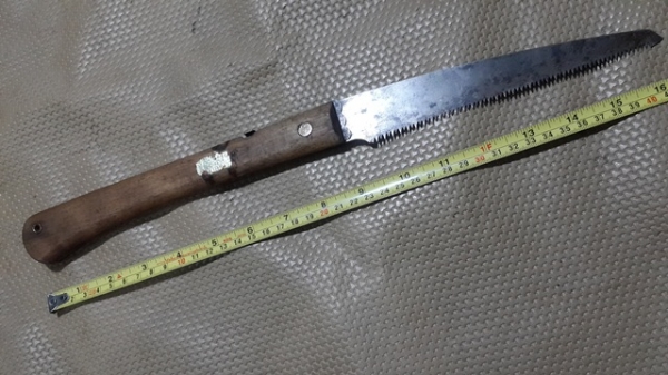 ลดต่ำกว่าทุนครับ!!!!ญี่ปุ่น เก่าเลื่อยพับstainless รวมส่งด้วยครับ