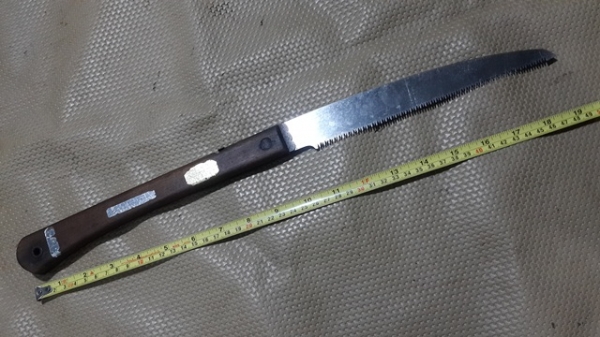 ลดต่ำกว่าทุนครับ!!!!ญี่ปุ่น เก่าเลื่อยพับstainless รวมส่งด้วยครับ