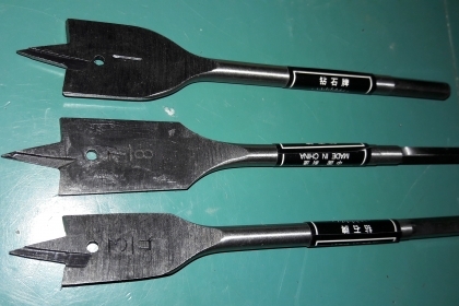 ขายดอกเจาะใบพายตราเพชรชุด3ตัวงานใหม่เก่าเก็บขนาด3/4,7/8,1"