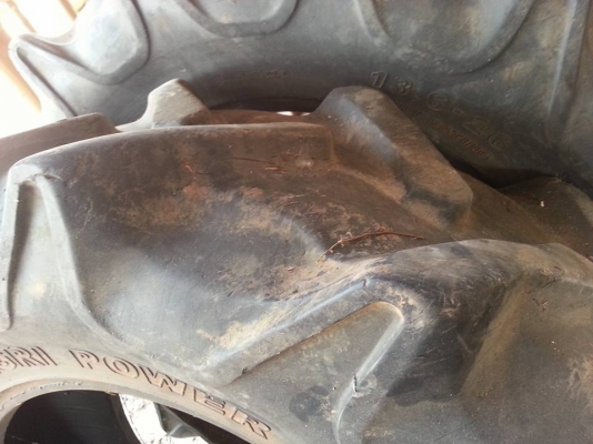 ยางโอตานิ มือสองถอด เบอร์ 13.6-26 สภาพดี คู่ละ 6000 บาท