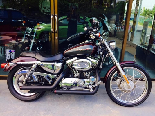 Harley Sportster xl1200c ปี 2005 สเปคเมกา ทะเบียนแท้ตอง444