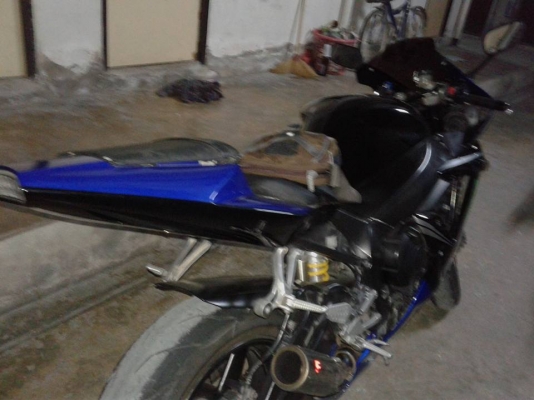 ขายYamaha R1 year 2003 4สูบ พรบไม่ขาด หัวฉีด ทะเบียนครับ ไมล์ตามรูป สีสวยๆ เครื่องแน่นๆ ไม่มีสดุด ท่อลั่นๆ แจ่มๆครับคันนี้ ใครที่มองหาตัว1000cc ไม่ผิดหวัง จัดไปเบาๆ 139,000 พอครับ ขอสดนะครับ สนใจทักเลย รถอยู่นนทบุรี หรือ 0904869045 ขายYamaha R1 year 2003 4สูบ พรบไม่ขาด หัวฉีด ทะเบียนครับ ไมล์ตามรูป สีสวยๆ เครื่องแน่นๆ ไม่มีสดุด ท่อลั่นๆ แจ่มๆครับคันนี้ ใครที่มองหาตัว1000cc ไม่ผิดหวัง จัดไปเบาๆ 139,000 พอครับ ขอสดนะครับ สนใจทักเลย รถอยู่นนทบุรี หรือ 0904869045