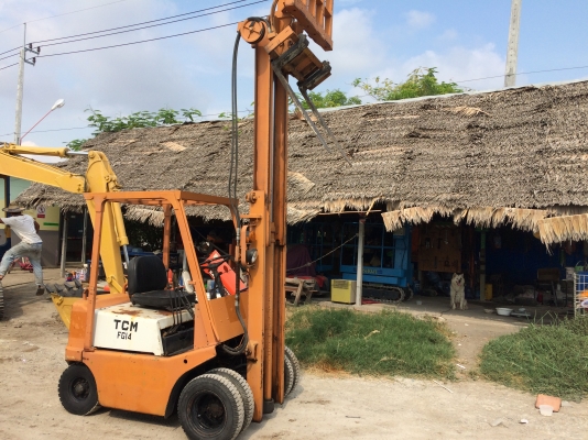 รถยกtcm1.5ตันงากระดกเก่าญี่ปุ่น