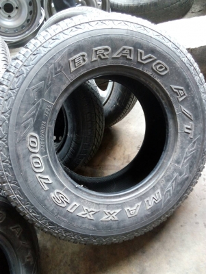 265/70R16 MAXXIS 700 BRAVO A/T ตัวหนังสือขาว สวย ทนทาน มี 3 เส้น tel.081-427-3941 ไอดีไลน์ 0814273941 265/70R16 MAXXIS 700 BRAVO A/T ตัวหนังสือขาว สวย ทนทาน มี 3 เส้น tel.081-427-3941 ไอดีไลน์ 0814273941