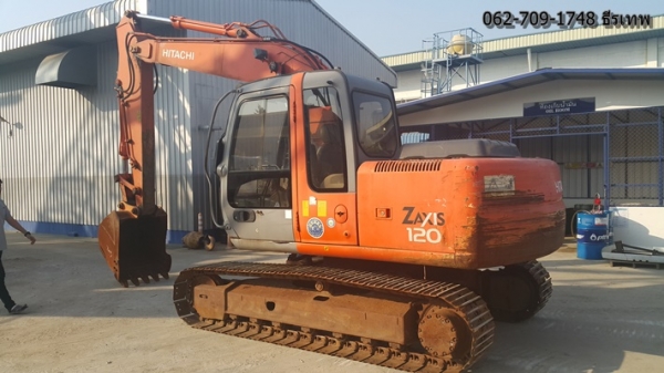 ถึงไทยแล้ว สวยๆ Hitachi ZX120#60655 ปี2000 ใช้งานไม่มาก 6พันกว่าชั่วโมง 062-709-1748 ธีรเทพ NDT Thailand
