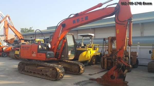 Hitachi Zx120#66150 มีหัวกระแทก NPK พร้อมบุ๊งกี๋ คุ้มมาก เก่าญี่ปุ่น ไม่เคยใช้ในไทย ไม่มีบริ้ว 100\% 062-709-1748 ธีรเทพ