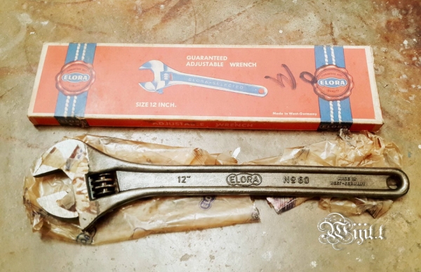 ประแจเลื่อน ยี่ห้อ ELORA สภาพ new old stock