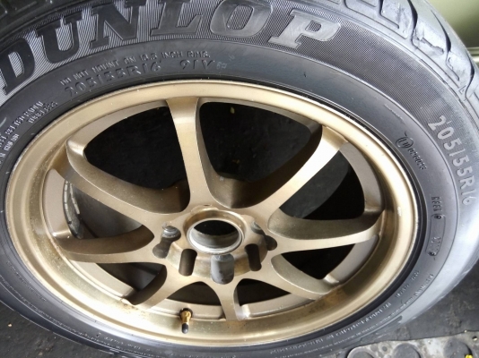 แม็กลาย CE28 ขอบ 16 กว้าง 7 พร้อมยาง 4 รู 114 ราคา 6500 บาท