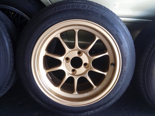 แม็ก RF1 ขอบ 15 กว้าง 8 ออฟ 25 พร้อมยางดอกล้นๆ แม็ก RF1 ขอบ 15 กว้าง 8 ออฟ 25 พร้อมยางดอกล้นๆ