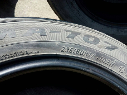 235/60R17 MAXXIS MA-707 ชุด 4 เส้น  tel.081-427-3941 ไอดีไลน์ 0814273941