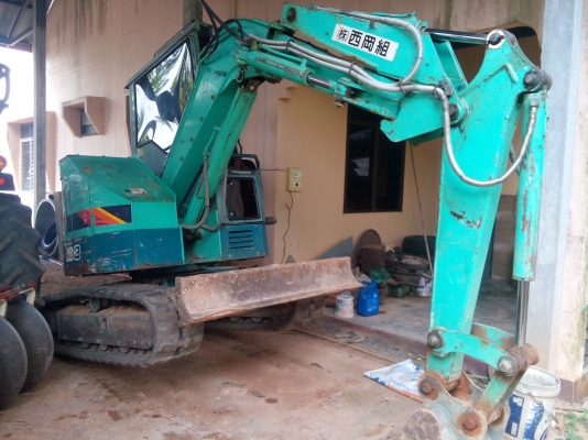 รถขุดยันม่า แทคยาง  พร้อมใช้เช็คเรียบร้อย  นำเข้าจากญี่ปุ่น