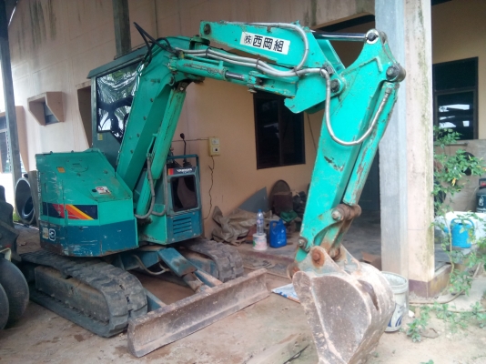 รถขุดยันม่า แทคยาง  พร้อมใช้เช็คเรียบร้อย  นำเข้าจากญี่ปุ่น