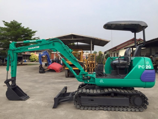 รถขุด KOMATSU PC20-7 ไลน์หัวเจาะ มือสองญี่ปุ่น นำเข้า