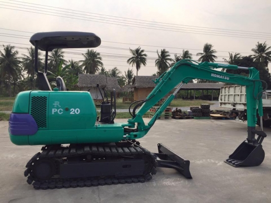 รถขุด KOMATSU PC20-7 ไลน์หัวเจาะ มือสองญี่ปุ่น นำเข้า