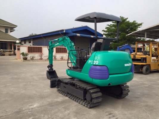รถขุด KOMATSU PC20-7 ไลน์หัวเจาะ มือสองญี่ปุ่น นำเข้า