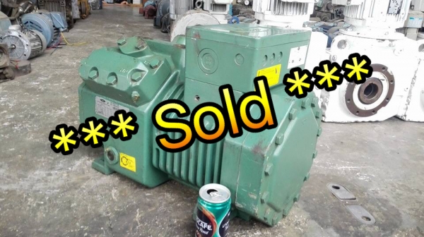 *** ขายแล้วครับ!! *** คอมเพลสเซอร์ทำความเย็น BITZER Made in Germany ไฟ 380V สภาพใหม่กริ้บๆ 98\% มาเทสก่อนได้ครับ