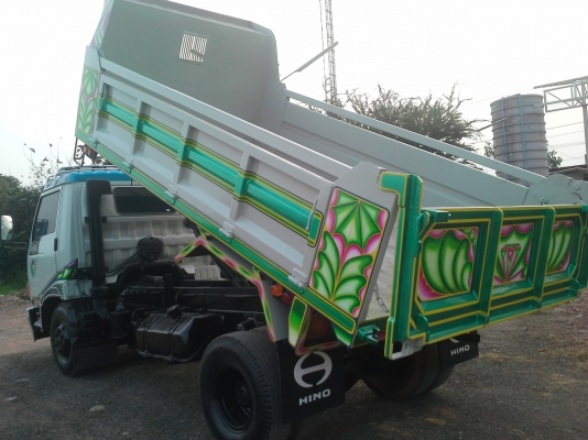 HINO FC ดั๊ม ช่วงสั้น เครื่อง 120 แรง คานใหญ่ F หน้า-หลัง  เครื่องดี ขับดี ครัทซีสวย รถพร้อมใช้งาน ขาย 540,000 บาท ศุภากร 081-1903107, 081-4252943