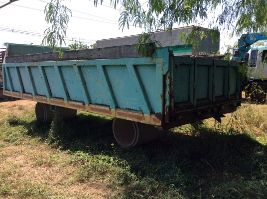 ..ขายกระบะดั๊ม10 ล้อ(มิตซูไอ้หลง)กระบอกดั้มสามสามมิตรกว้าง 2 เมตร 50 ยาวเมตร ราคา 95,000 บาท ศุภากร 081-1903107, 081-4252943