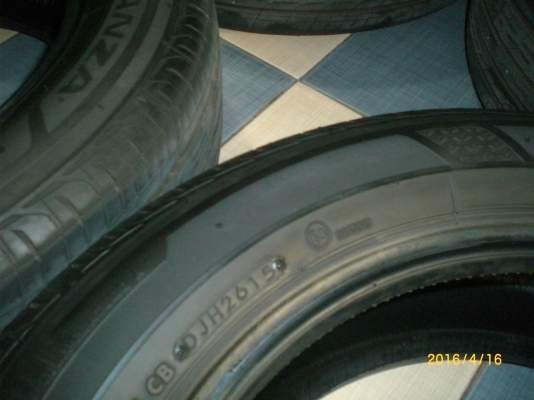 ยางBridgestone turanza GR100 195-60-15 ปี15 4เส้น3000
