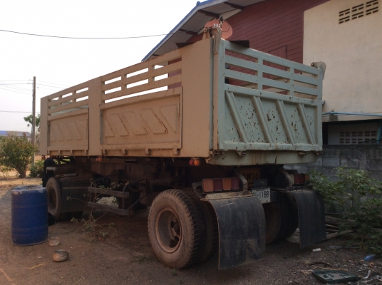 หางพ่วงดั้มสามิตรแท้2เพลามือเดียวปี49สภาพพร้อมใช้งาน