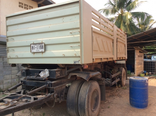 หางพ่วงดั้มสามิตรแท้2เพลามือเดียวปี49สภาพพร้อมใช้งาน