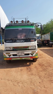 ขายรถพ่วง ISUZU DECA เครื่อง 270 แรง แม่ปี 49 ลูกปี 51 ลูก 3 เพลาแท้ กระบะดัมพ์มิเนียม แอร์พร้อม ยางเต็ม