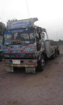 ขาย10ล้อ1เพลา HINO 195 หัวไฮเทคHO7D เทรลเลอร์ลาก200 แชชซีสวยเครื่องดี สภาพพร้อมใช้งาน ท้ายลาด