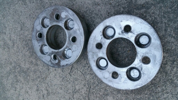 adapter เหล็ก หนา 1 นิ้ว 4 100 ออก 4 100