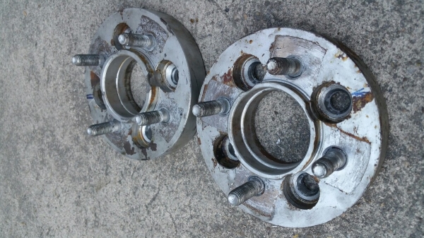 adapter เหล็ก หนา 1 นิ้ว 4 100 ออก 4 100