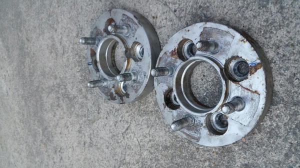 adapter เหล็ก หนา 1 นิ้ว 4 100 ออก 4 100