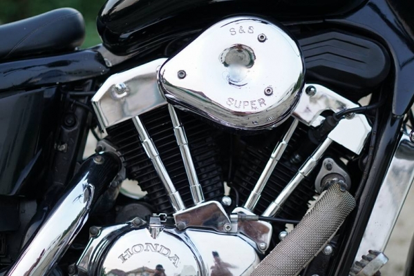 วุฒิ นนบุรี ขาย STEED 400cc. แต่ง HD สวยๆทะเบียนแท้ๆโอนขนส่ง