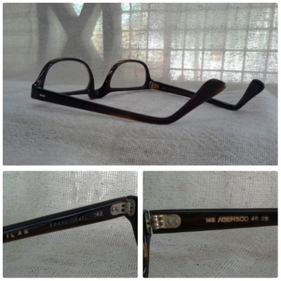 แว่นสายตายาวฮาล์ฟอาย/ครึ่งดวงตา  ILAN made in Israel หายาก!