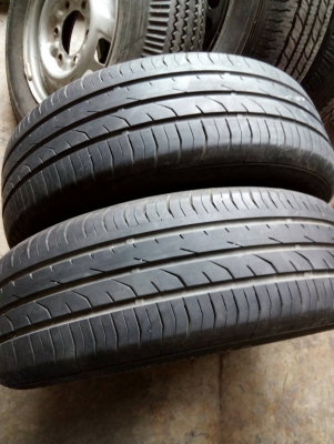 195/65R15  Continental Contipremiumcontact2 มี 2 เส้น tel.081-427-3941 ไอดีไลน์  0814273941