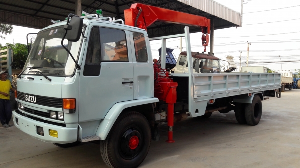 ISUZU FTR11NYK เทรน Tadano 4.5 ตัน 2 ชัก 3 ท่อน เครื่อง 6Bg1-175 แรงม้า กระบะยาว 6.40 ม. กว้าง 2.40 ม. ยางใหม่ 6 เส้น สภาพพร้อมใช้ ทะเบียนพร้อมโอน ISUZU FTR11NYK เทรน Tadano 4.5 ตัน 2 ชัก 3 ท่อน เครื่อง 6Bg1-175 แรงม้า กระบะยาว 6.40 ม. กว้าง 2.40 ม. ยางใหม่ 6 เส้น สภาพพร้อมใช้ ทะเบียนพร้อมโอน