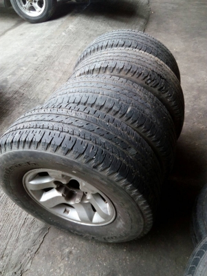 แม๊กพร้อมยาง 255/70R15 BF Goidrich ชุด 4 ล้อ tel.081-427-3941 ไอดีไลน์ 0814273941 แม๊กพร้อมยาง 255/70R15 BF Goidrich ชุด 4 ล้อ tel.081-427-3941 ไอดีไลน์ 0814273941