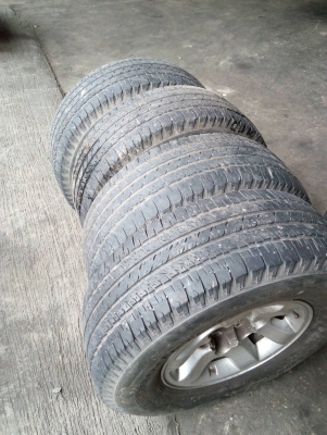 แม๊กพร้อมยาง 255/70R15 BF Goidrich ชุด 4 ล้อ tel.081-427-3941 ไอดีไลน์ 0814273941 แม๊กพร้อมยาง 255/70R15 BF Goidrich ชุด 4 ล้อ tel.081-427-3941 ไอดีไลน์ 0814273941