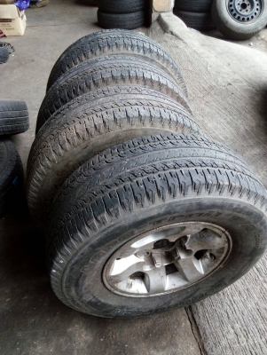 แม๊กพร้อมยาง 255/70R15 BF Goidrich ชุด 4 ล้อ tel.081-427-3941 ไอดีไลน์ 0814273941 แม๊กพร้อมยาง 255/70R15 BF Goidrich ชุด 4 ล้อ tel.081-427-3941 ไอดีไลน์ 0814273941