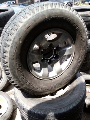 แม๊กพร้อมยาง 255/70R15 BF Goidrich ชุด 4 ล้อ tel.081-427-3941 ไอดีไลน์ 0814273941 แม๊กพร้อมยาง 255/70R15 BF Goidrich ชุด 4 ล้อ tel.081-427-3941 ไอดีไลน์ 0814273941