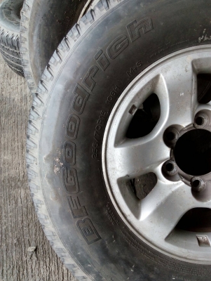 แม๊กพร้อมยาง 255/70R15 BF Goidrich ชุด 4 ล้อ tel.081-427-3941 ไอดีไลน์ 0814273941 แม๊กพร้อมยาง 255/70R15 BF Goidrich ชุด 4 ล้อ tel.081-427-3941 ไอดีไลน์ 0814273941